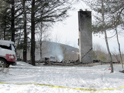 Fire destroys house in Gunstock Acres (340) photo