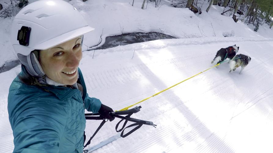 01-26 OUTDOORS Skijoring Gunstock