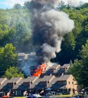 1 person gets minor burns in Bristol condo fire displacing residents of 3 units