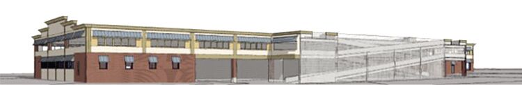 Parking Garage Rendering-East