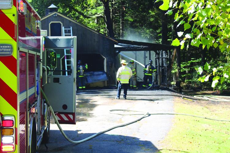 Garage fire