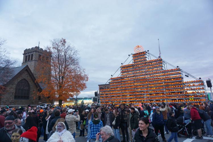 Pumpkin tower
