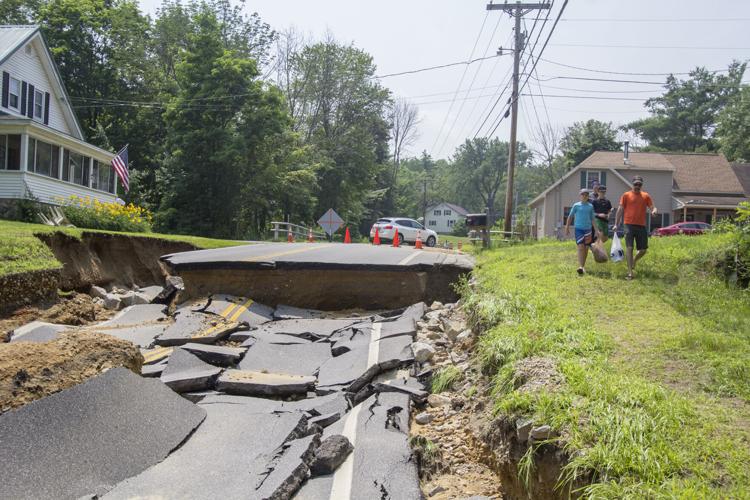 Road collapse