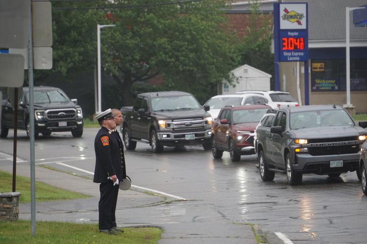 Chaplain John Bethell and Chief Tim Joubert
