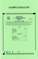 Laconia Municipal Primary 2025 Sample Ballot