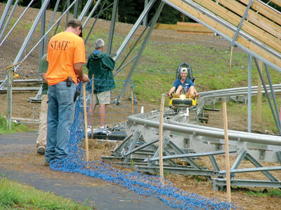 Ready to ride the rails - Gunstock Mountain Coaster grand opening set for Saturday
