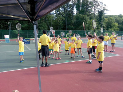 Free tennis lessons offered to Lakes Region children