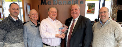 Laconia’s Larry Johnston wins The WEEI Home Town Hero Award
