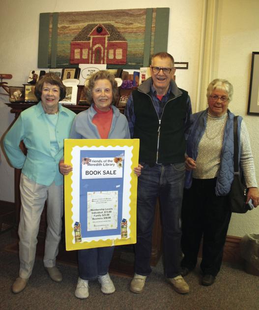 Book sale at Meredith Public Library is May 16