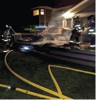 Neighbor sounds alarm; Gov. Island fire nipped in bud