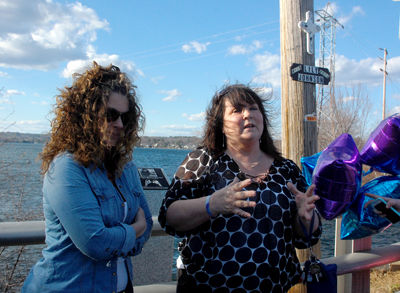 Remembering Lilyanna - Memorial to teen killed on Messer Street Bridge dedicated on third anniversary of her death