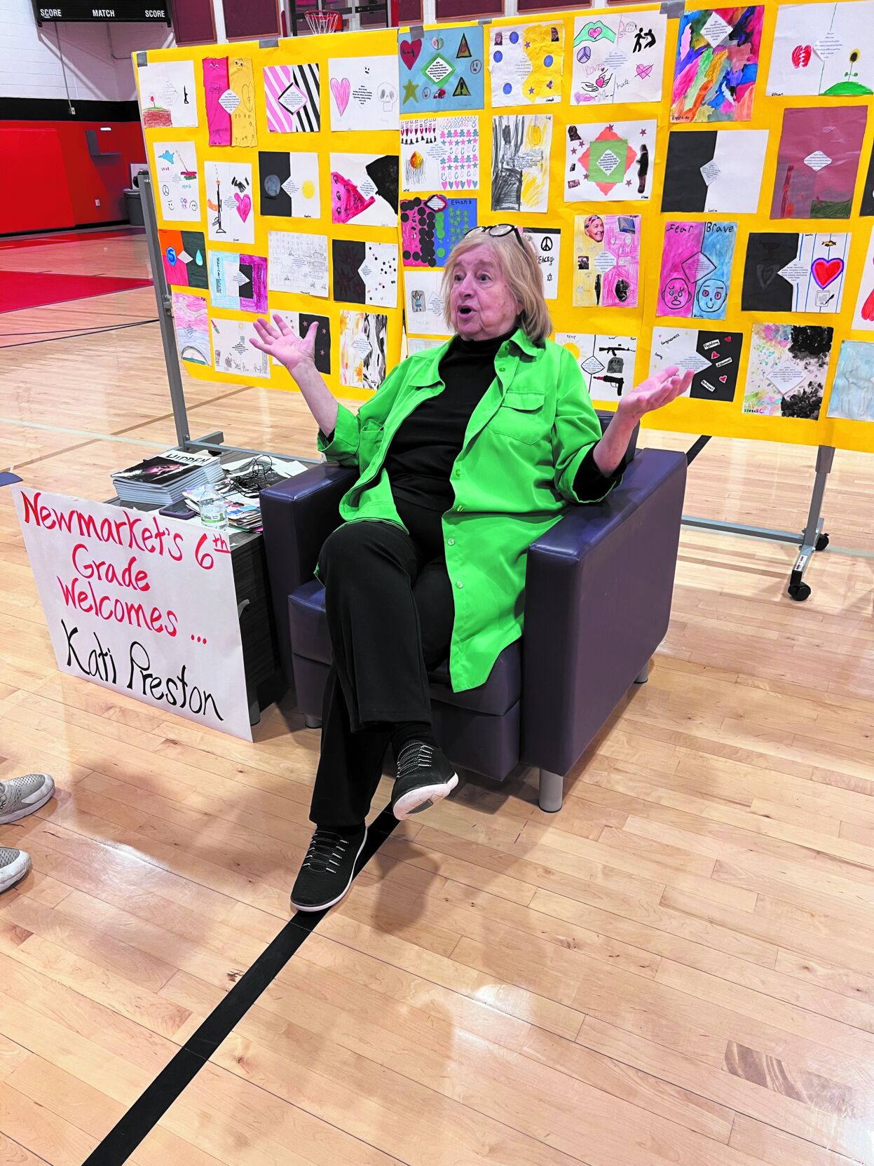 Kati Preston school talk