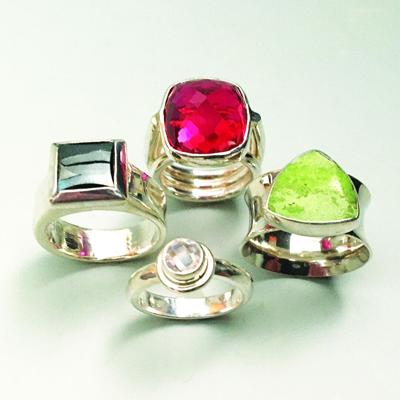 Bezel set stone ring class with Joy Raskin