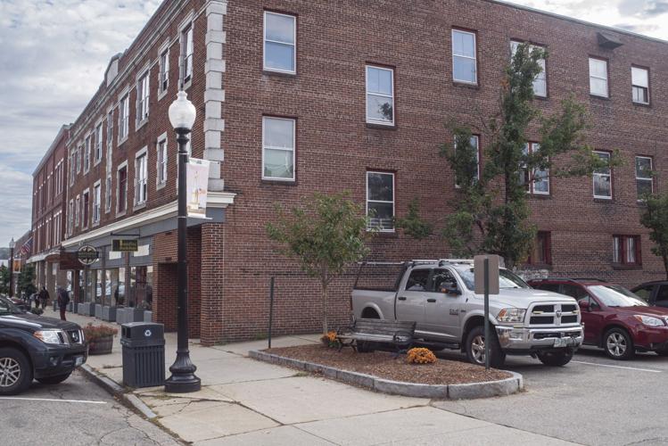 Parking lot entrance