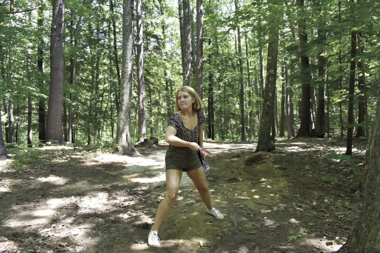 06-25 Disc Golf Kate throws2.jpg