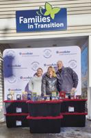 UScellular surprises Families in Transition with food donation