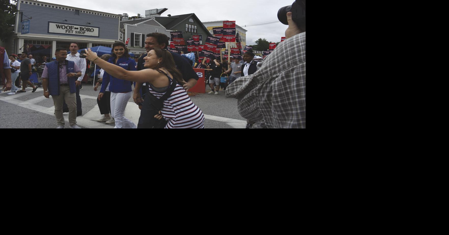 DeSantis, Ramaswamy represented in Wolfeboro Independence Day parade
