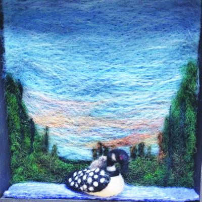 Shadow box class with Patsy Frasier in Meredith