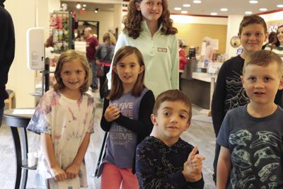 Young visitors at the Wright Museum