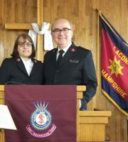 A changing of the guard at Laconia Salvation Army
