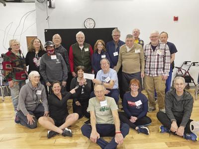 Members of the Rock Steady Boxing