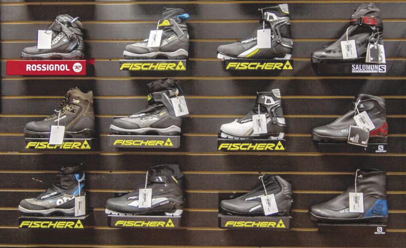 Nordic ski boots