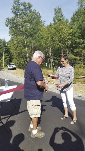 The ribbon cutting ceremony
