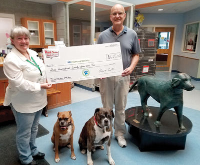 Story Slam earned $625 or N.H. Humane Society