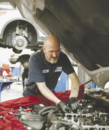 Brian Tuttle at work