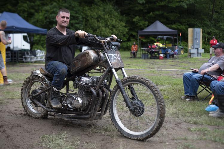 Larry Debenedictis III on Honda Hardtail