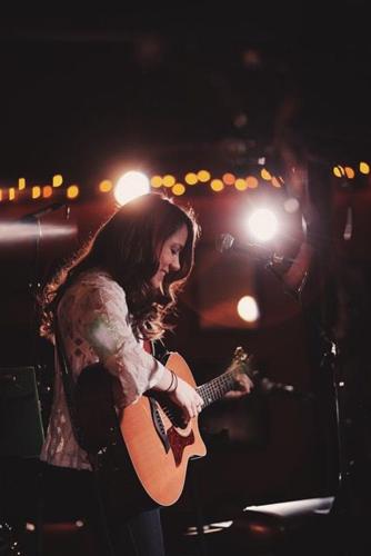 Kaite Dobbins performing