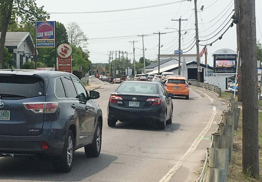 Signs of spring: Road work and traffic backups