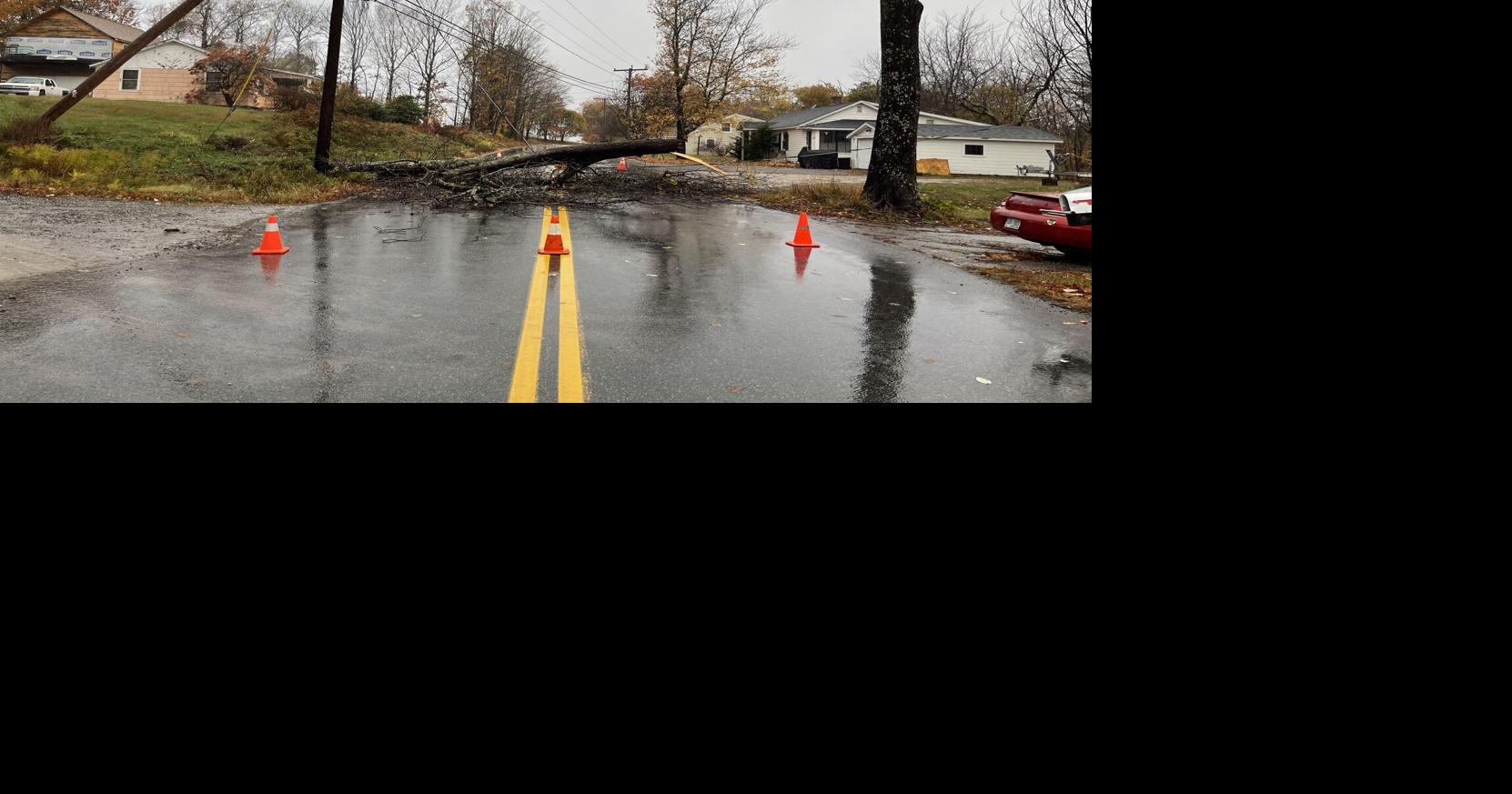 One person killed after tree falls on tent in woods off bypass | Local ...