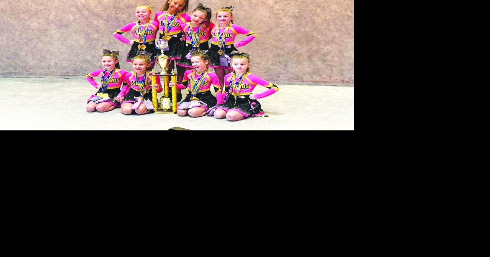 Lakes Region Legends cheer team places 3rd at national competition ...