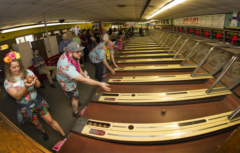 03-26 Indoor Triathlon skee-ball