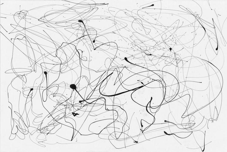 Expressionist paintings by Jackson Pollock “exhibit child-like characteristics”