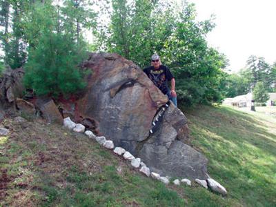 Seeing faces in the rocks
