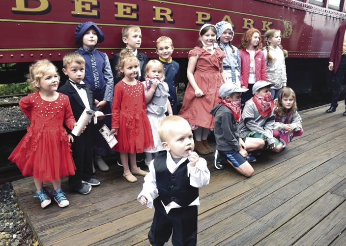 Ashland Special Train children