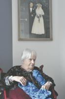 Crocheting becomes light in the darkness for Franklin fiber artist who lost sight