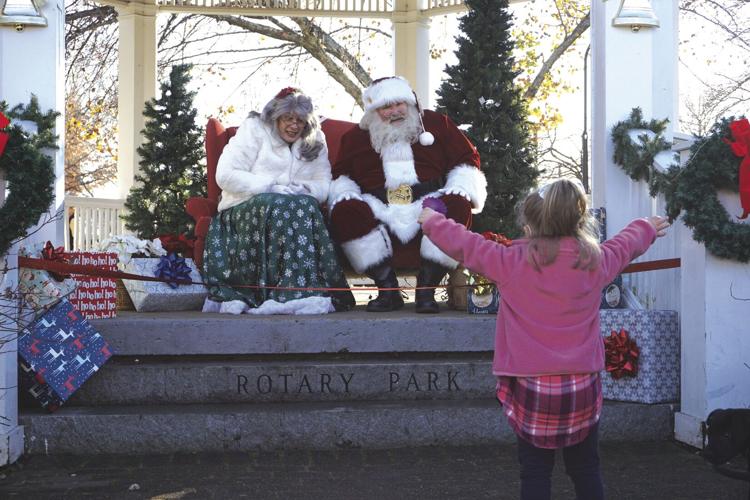 Santa in the park