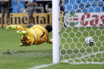 World Cup pitches take a beating.