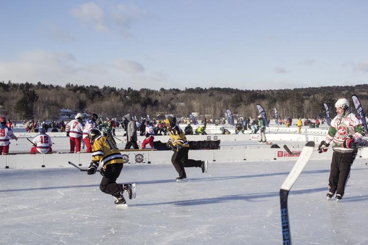 New England Pond Hockey Classic draws 275 teams to Meredith, Winter Fun