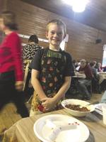 A Harvest Dinner: Red flannel hash, apple and pumpkin pie