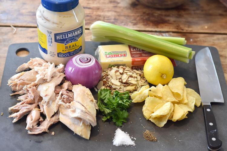 01-07 Chicken Salad ingredients