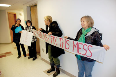 Controversial county budget survives as reconsideration effort fails