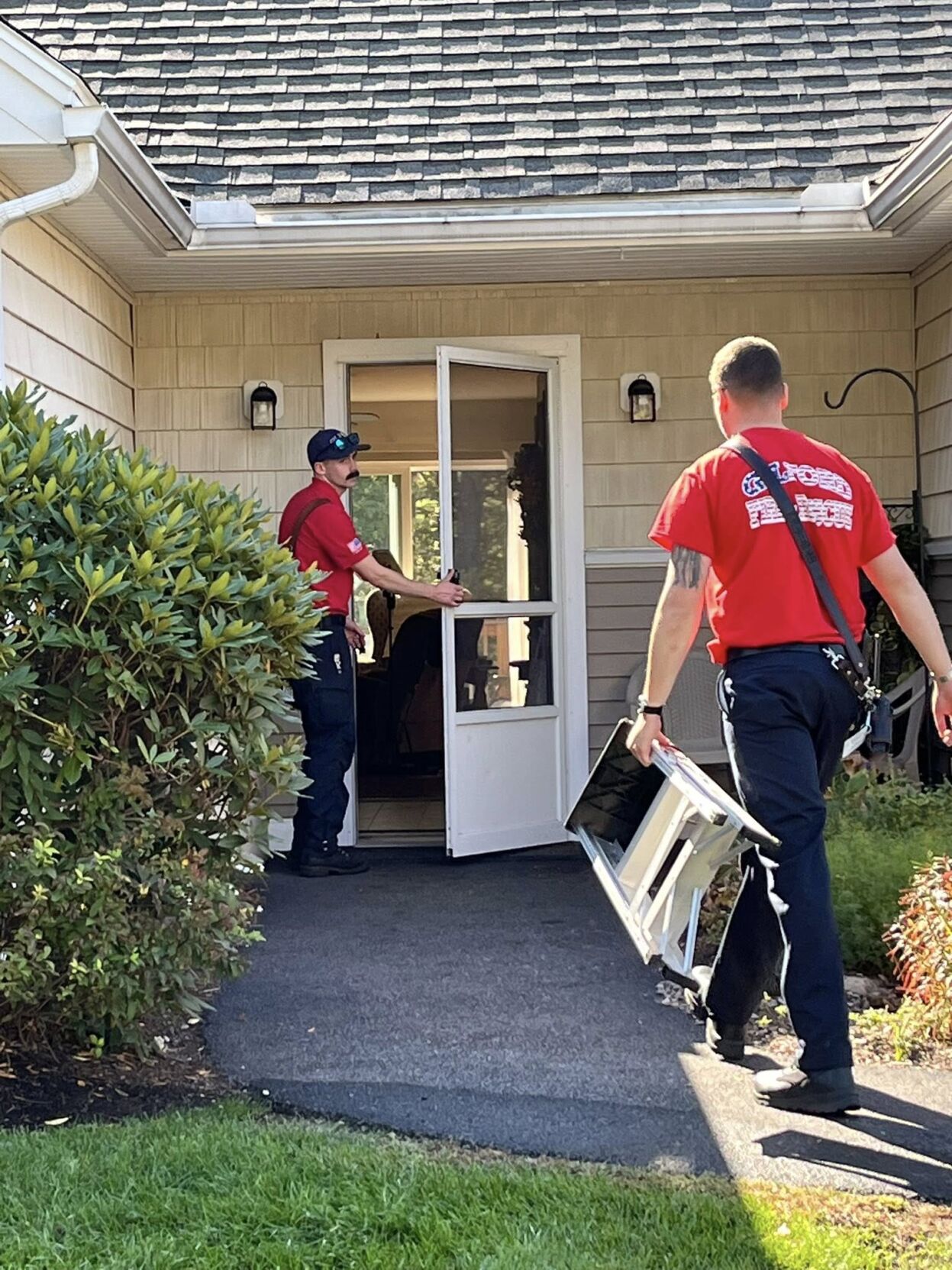 Tyler Emond and Cameron White