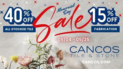 Cancos Tile & Stone Launches Memorial Day Sales Event