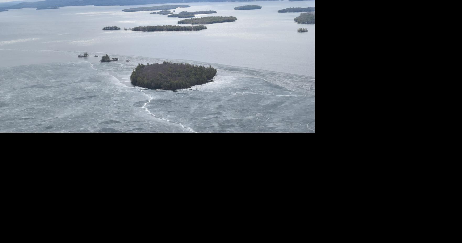 Ice out? Almost, but not quite