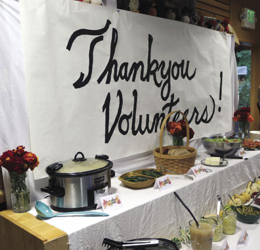 Prescott farm volunteer dinner