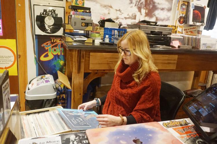 Angela Stewart at work